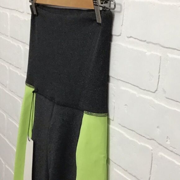 Retro SPORTS slimming gym clothes workout set yoga neon running athletics small - Picture 4 of 12